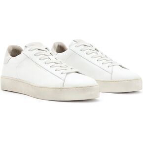AllSaints Women's Shana Sneaker, White, 10