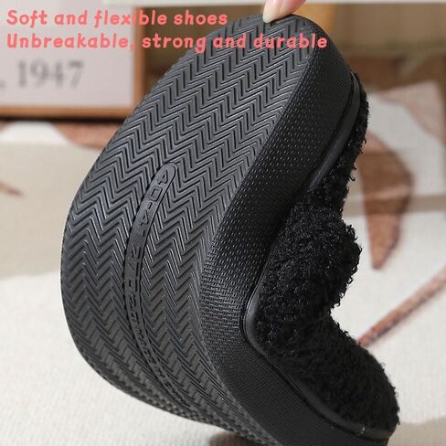 Halloween Skeleton Scream Fuzzy Slippers for Women and Men Cozy Plush Spooky Slippers Non-Slip Fluffy Halloween Christmas Gift in Saudi Arabia