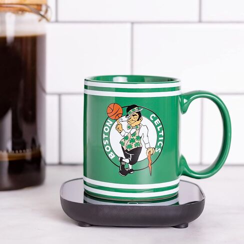 Uncanny Brands NBA Chicago Bulls Logo Mug Warmer with Mug – Keeps Your Favorite Beverage Warm - Auto Shut On/Off in Kuwait