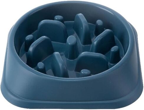 Rack&Roll PRODUCTS INC Slow Feeder Dog Bowl for Healthier Meal Times (Blue) in Saudi Arabia