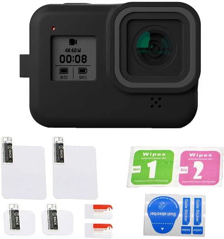 PCTC 9PC Screen Protector Compatible for GoPro Hero 13 Black Tempered Glass for Go Pro Hero 13 Accessories, Bubble Free, Anti-Scratch in Saudi Arabia