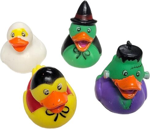 Cool Rubber Ducks (2") Standard Size. (12 Pack) Cute Duck Bath Tub Pool Toys. (Halloween Rubber Duckies) in Saudi Arabia