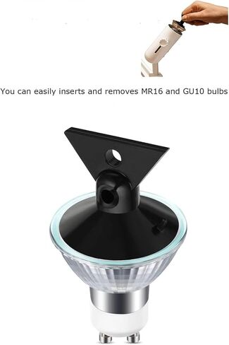 مصابيح LED GU10 ذات غطاء محرك السيارة، لمبة إضاءة LED لجهاز الموقد، لمبة هالوجين بديلة لإضاءة المطبخ، ما يعادل 50 وات، أبيض دافئ 3000 ك، 6 وات 550 لومن، قابلة للتعتيم، مقاومة للماء IP65، حزمة من 2 in Kuwait