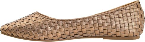 Corkys Footwear Right There Flats with Cushioned Insoles, Unique Woven Upper, Slip-On Design – Stylish and Comfortable for Day-to-Night Wear in Saudi Arabia