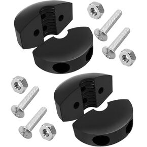 2 Pcs 3/8" Air Hose Reel Rubber Stopper Replacement Parts Fit for Spring Driven Air Hose Reel, Adjustable Auto Rewind Retractable Hose Reel Stop for 0.57 Inch to 0.63 Inch Hose