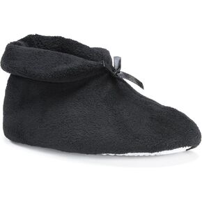MUK LUKS women's Terry Cuff Slipper Booties