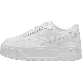 PUMA Women's Karmen II Idol Sneaker, Suede Black Black, 7