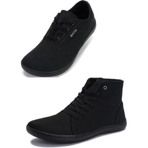 WHITIN Men's Canvas Barefoot Shoes Size 10.5-11 + High Top Barefoot Size 10