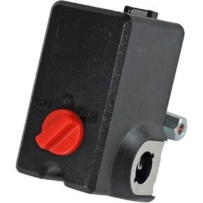 Partman Heavy Duty Pressure Switch for CONDOR 11GA2E,100-125 PSI,1/4" Female NPT, Single Port 26 Amp Air Compressor