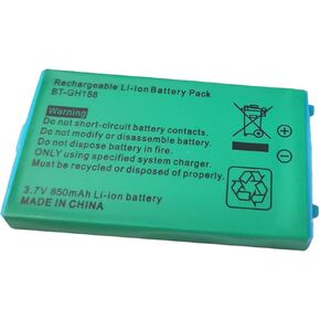 for GBA Battery, 850mAh Lithium Ion Battery with Screwdriver, Battery Pack Replacement Compatible with GBA SP Game Consoles 3.7V
