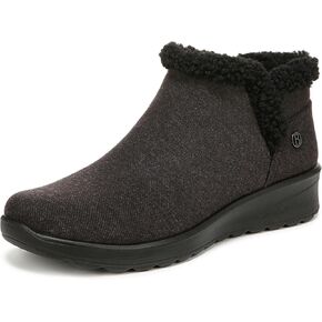 حذاء بوت للكاحل مصنوع من الصوف للنساء من Bzees in Kuwait