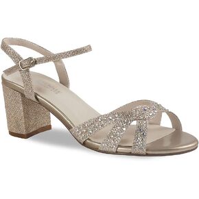 Touch Ups Women's Ivy Platform, Champagne, 11 Wide