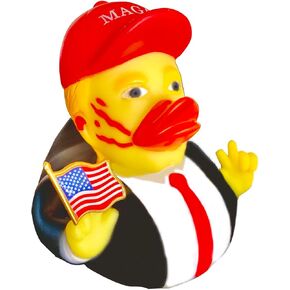 Rubber Ducks Bathtub Toy, 2024 New Squeak Rubber Duck for Baby Bath and Jeep Ducking, 3.5 Inch Funny Duck Toy, Halloween for Kids