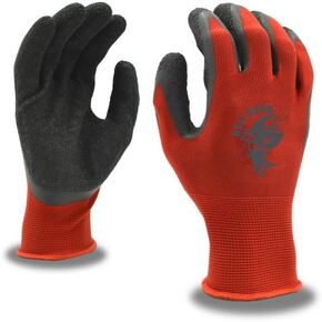 Cordova Rock Fish FP3993R All-Purpose Fishing Gloves with Latex Grip, Durable, Machine Knit 13-Gauge Polyester, Salt & Fresh Water, One Pair, Small/Medium, 10-Pack