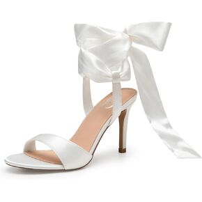 Trary Pink Purple Nude Red Black Heels للنساء، كعب مكتنز بأربطة للنساء، كعب Strappy للنساء الصنادل، كعب عالي منصة، كعب مريح بعرض عريض ورباط 3 بوصة مفتوح عند الأصابع