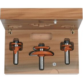CMT 800.522.11 3 Piece Ogee Junior Raised Panel Set, 1/2-Inch Shank