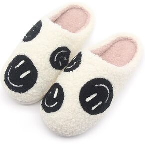 Womens Slippers House Slippers Mens Slippers Unisex for Women and Men Ultra Comfort Cute Soft and Fuzzy Winter Indoor Use