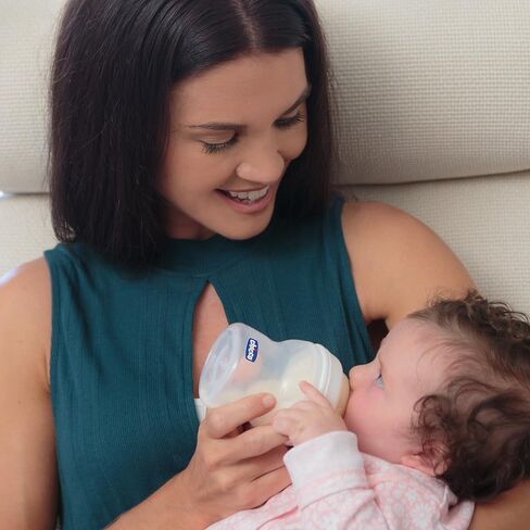 زجاجة رضاعة الأطفال ناتشورال فيت من شيكو، تدفق بطيء مع حلمة مستقيمة إضافية، 0 أشهر فما فوق، 5 أونصة in Kuwait