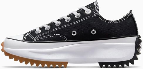 منصة Converse Run Star Hike Ox (أسود/أبيض/صمغ، نظام مقاسات الأحذية الأمريكية، للكبار، للرجال، رقمي، متوسط، رقمي_8) in Kuwait