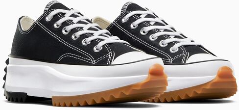 منصة Converse Run Star Hike Ox (أسود/أبيض/صمغ، نظام مقاسات الأحذية الأمريكية، للكبار، للرجال، رقمي، متوسط، رقمي_8) in Kuwait