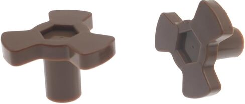 2pcs Microwave Turntable Coupler 0.94" Microwave Oven Turntable Roller Guide Support Microwave Turntable Spinner Replacement in Saudi Arabia