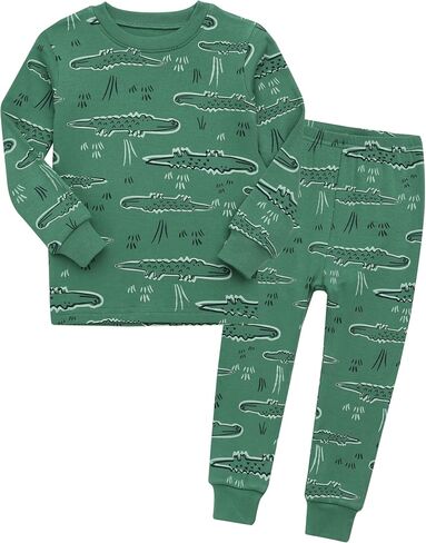 VAENAIT BABY 6M-12Y Kids Unisex Girls & Boys Soft Comfy Modal Tencel Sleepwear Pajamas 2pcs or 4pcs Set in Kuwait