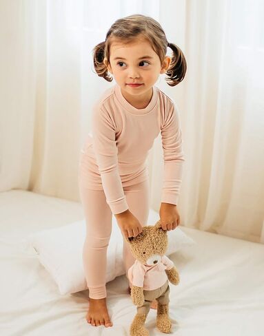VAENAIT BABY 6M-12Y Kids Unisex Girls & Boys Soft Comfy Modal Tencel Sleepwear Pajamas 2pcs or 4pcs Set in Kuwait