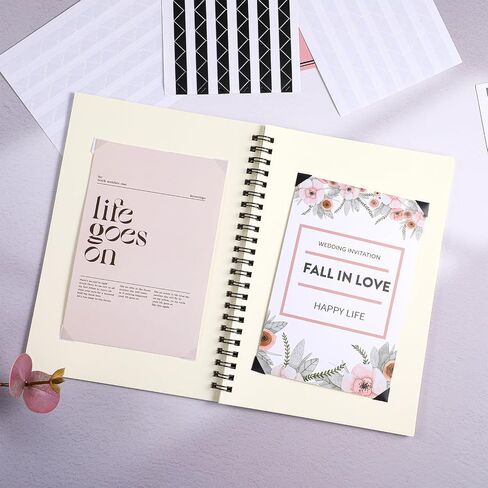 30 Sheet 3060pcs Photo Corners for Scrapbooking Photo Corners Self Adhesive Stamping Album Scrapbook Stickers for Diary Photo Wall Memory Book for Polaroid Sheet Photo Corners(Black+White) in Saudi Arabia