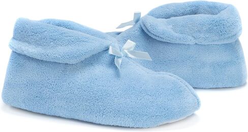 MUK LUKS women's Terry Cuff Slipper Booties in Saudi Arabia