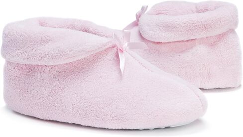 MUK LUKS women's Terry Cuff Slipper Booties in Saudi Arabia