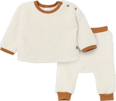 Modern Moments baby-girls Microplush Drop Shoulder Pant Set in Saudi Arabia