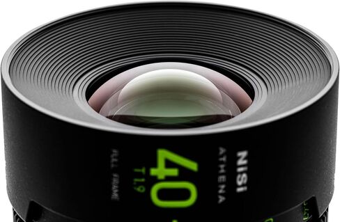 NiSi Athena Prime 40 مم T1.9 G Mount (بدون فلتر منسدل) - عدسة سينما كاملة الإطار متوافقة مع كاميرات Fujifilm G Mount in Saudi Arabia