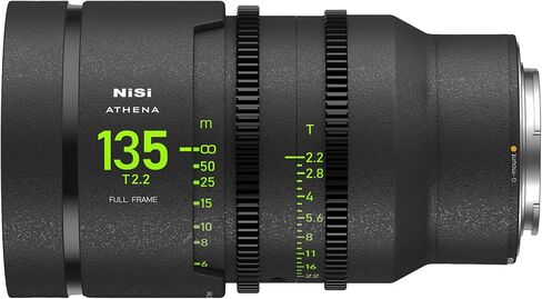 NiSi Athena Prime 40 مم T1.9 G Mount (بدون فلتر منسدل) - عدسة سينما كاملة الإطار متوافقة مع كاميرات Fujifilm G Mount in Saudi Arabia