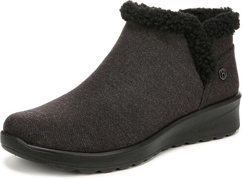 حذاء بوت للكاحل مصنوع من الصوف للنساء من Bzees in Kuwait