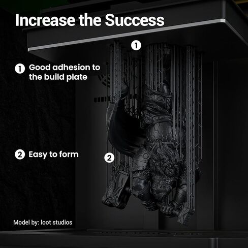 سائل راتنج ثلاثي الأبعاد عالي الدقة للطابعة ثلاثية الأبعاد معالج بالأشعة فوق البنفسجية السريعة مع دقة عالية ولزوجة منخفضة مناسبة لطباعة SLA/LCD/DLP المنمنمات، مجموعات المرآب، فانيليا عالية الدقة 1 كجم in Kuwait