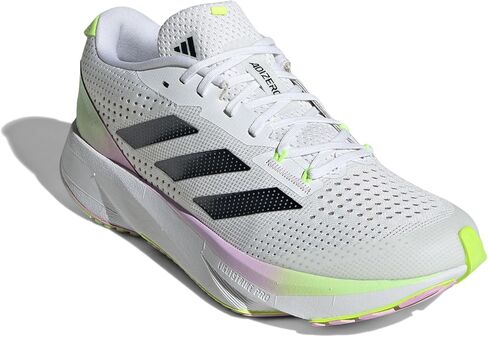 أديداس Adizero Sl أبيض/أسود/بليس ليلك 10.5 B (M) in Saudi Arabia