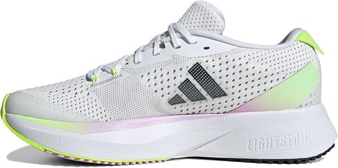أديداس Adizero Sl أبيض/أسود/بليس ليلك 10.5 B (M) in Saudi Arabia