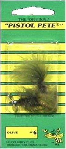 Pistol Pete Hi-Country Fishing Flies, Size in Saudi Arabia