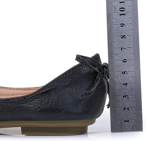 Womens Bowknot Ballet Flat Slip-On Comfort Square Toe Walking Ballerina Shoes in Saudi Arabia