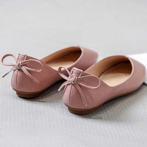 Womens Bowknot Ballet Flat Slip-On Comfort Square Toe Walking Ballerina Shoes in Saudi Arabia