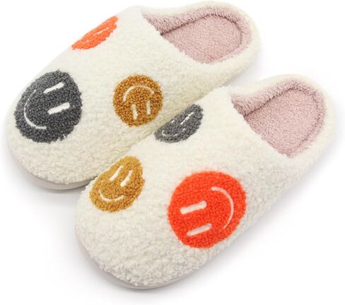 Womens Slippers House Slippers Mens Slippers Unisex for Women and Men Ultra Comfort Cute Soft and Fuzzy Winter Indoor Use in Saudi Arabia