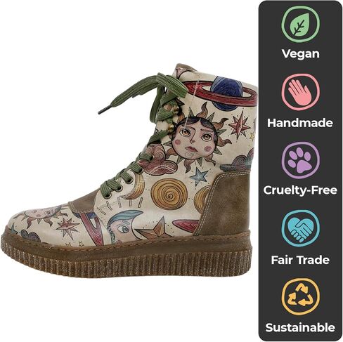 DOGO Future Boots for Women - Vegan Leather and Handmade Platform Boots for Women in Saudi Arabia