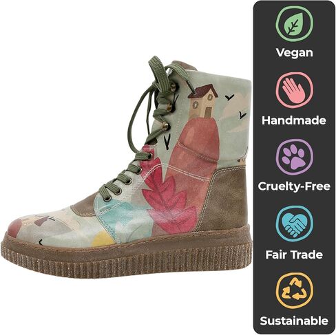 DOGO Future Boots for Women - Vegan Leather and Handmade Platform Boots for Women in Saudi Arabia