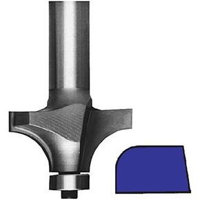 Whiteside Router Bits 2010N Round Over Bit with Non-Marring Bearing