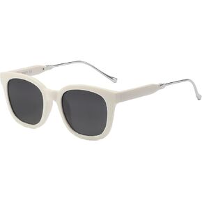 SOJOS Classic Square Polarized Sunglasses for Women Men Retro Trendy UV400 Sunnies SJ2050