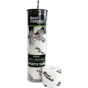 Bear Komplex Athletic Sports Thumb Tape, Premium Adhesive Wrap, 5 cm Tape for at-Home Workouts, Sweatproof, Breathable, and Non-Slip for Lifting, and Hook Grip, Hypoallergenic and Latex Free