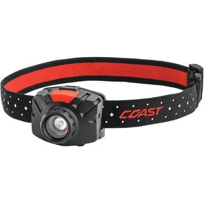 Coast - 20617 COAST FL75R Rechargeable 530 Lumen Dual Color Focusing LED Headlamp, Blue Blue