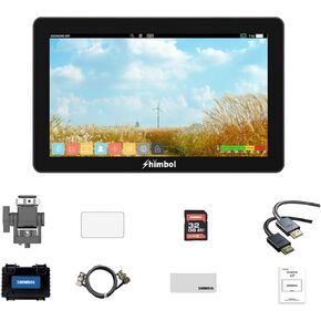 M7 7-inch LCD Full HD 3D LUT 2000Nits 4K HDMI/3G-SDI DCI-P3 Gamut/IPS Screen DSLR Camera Field Monitor with New UI Design