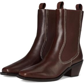 Loeffler Randall Women's NAT Midheel Western Ankle Boot with Gore