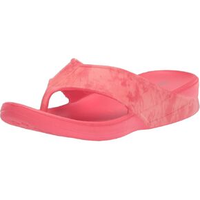 BZees Women's Villa Print Thong Sandal